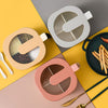 4-in-1 kitchen seasoning box set with 4-grid spice jars for salt, masala, dry fruits, and spices storage container.