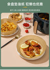 50-Piece Air Fryer Disposable Paper Liners for non-stick cooking, grease-proof baking parchment sheets.