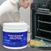 250g all-purpose heavy oil cleaner foam powder for effortless kitchen grease removal and deep stain cleaning.