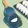2-in-1 manual dumpling and samosa maker mould, a portable kitchen press tool for easy dough sealing and crimping.