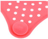Pink Silicone Star Sink Strainer and Hair Catcher with suction cup for shower and kitchen drain protection.