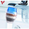 Coconut activated carbon mini kitchen faucet water purifier filter cartridge for clean household tap water filtration.