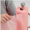 Pack of 2 nonwoven disposable kitchen cleaning towel rolls, reusable dish cloth wipes for home cleaning and hand drying.