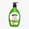 Panda Apple Antibacterial Liquid Hand Wash 500ml with pump for deep cleansing and germ protection.