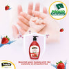 Panda Strawberry Antibacterial Liquid Hand Wash 500ml with pump for deep cleansing and germ protection.
