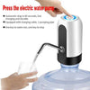 Automatic water dispenser machine with USB charging, one-touch operation, and portable pump for water bottles.