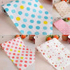 Decorative Kitchen and Drawer Liner Cabinet Roll in various colorful polka dot and fruit print designs.