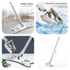 Twist Mop with self-wringing, hands-free dehydration and adjustable handle for efficient home floor cleaning.