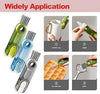 3 In 1 Bottle Gap Cleaner Brush set for cleaning cups, lids, ice trays, and kitchen tools with multipurpose bristles.