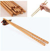 Pack of 10 pairs reusable non-slip premium sushi chopsticks for easy dining and kitchen use.