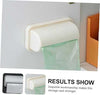 Wall-Mounted Garbage Bag Storage Box, adhesive kitchen bag dispenser for easy organization and clutter-free cabinets.