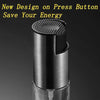 100ml oil spray bottle featuring a stainless steel and glass design with an ergonomic, easy-press olive oil mister top.