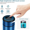 500ml Smart Water Bottle with LED temperature display on a stainless steel flask, touch screen, and no charge needed.