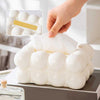 Bubble Bow Tissue Box with unique 3D white sphere design, perfect for stylish home or office desk decor.