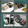 Royal Multi-Purpose Organizer: Crystal clear acrylic desktop baskets for neat pantry, office, and closet storage.