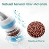 Fan Faucet Filter with natural medical stone mineral filtration for cleaner tap water, random colour, box packing.