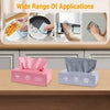 Microfiber Cleaning Wipes, pack of 20 ultra-soft lint-free cloths for kitchen, dishes, glass, and household cleaning.