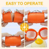Stainless Steel Egg Shell Opener as a precise egg topper for easy soft and hard boiled egg cracking.