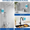 Wall-Mounted Liquid Soap Dispenser, a sleek bathroom and kitchen organizer shown in a shower and sink area.
