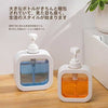 500ml clear portable soap dispenser bottles for kitchen, bathroom, or travel hand sanitizer and dish soap.
