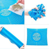 Rotimatt non-stick silicone mat for roti and chapati with measurement markings for easy rolling and cleaning.
