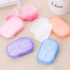 3-Pack portable paper soap sheets in colorful travel cases, perfect for hand washing on the go and outdoor activities.