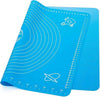 Rotimatt non-stick silicone mat for roti and chapati with measurement markings for easy dough rolling and baking.