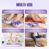 Leg Roller Massager, handheld deep tissue muscle recovery tool used for foot pain relief, plantar fasciitis, and relaxing.