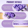 Leg Roller Massager, handheld deep tissue muscle recovery tool with magnetic beads and cat paw massage floating points.