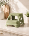 Heavy-Duty 2-Step Plastic Stool Kitchen Accessories