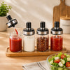 Spoon Lid Storage Jar Kitchen Accessories