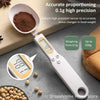 Digital Measuring Spoon Scale 500g/0.1g high precision electronic kitchen tool for accurate food portioning.