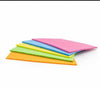 Cellulose sponge pack of 5, natural wood pulp multi-purpose scrubbers in assorted bright colors for kitchen cleaning.