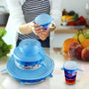 6-Piece Silicone Stretchable Lids: Universal airtight food covers for bowls and cups in mixed colors.