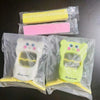 Portable Hand Free Mini Mop with cute bear design, compact sponge head, and extra refill sponges for efficient cleaning.